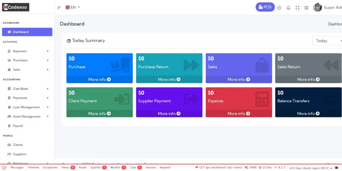 Complete POS with Inventory & HRM System