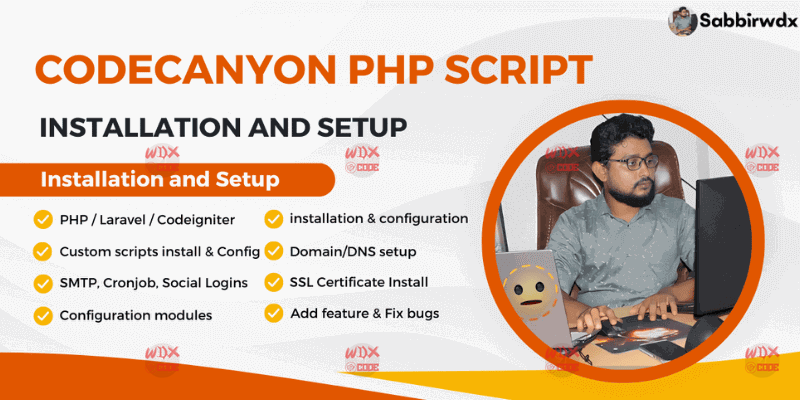 PHP Script installation, Setup and Configuration