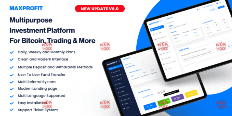 Max Profit Multipurpose Investment Platform