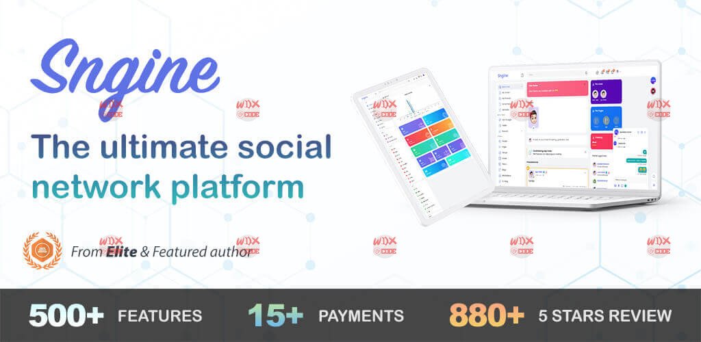 Sngine - Ultimate PHP Social Network Platform Script Download