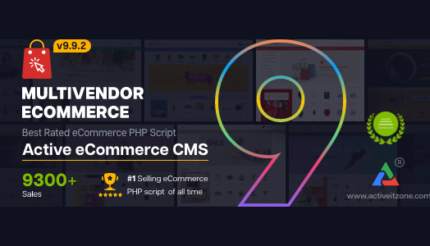 Active eCommerce CMS + All Addons