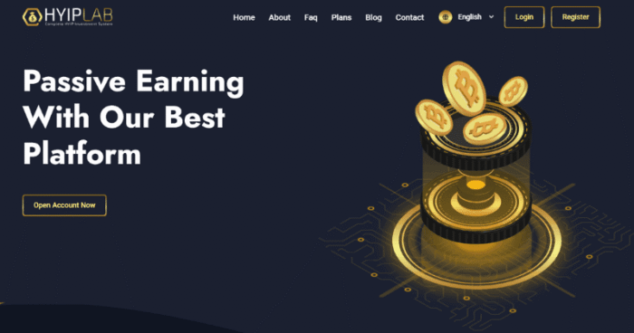 Complete HYIP Investment System Script