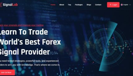 Professional Forex And Crypto Trading Signal website Script