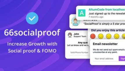 66socialproof - Social Proof & FOMO (SAAS)